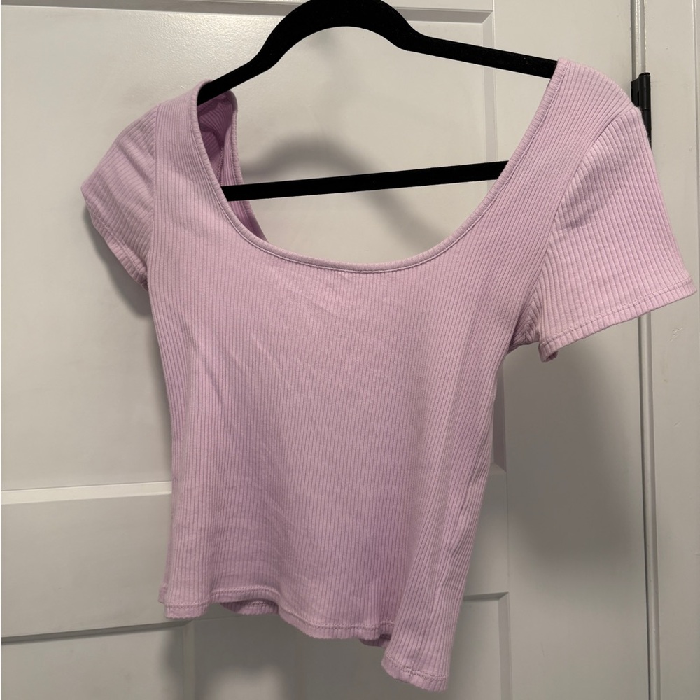 Topshop Purple Tee